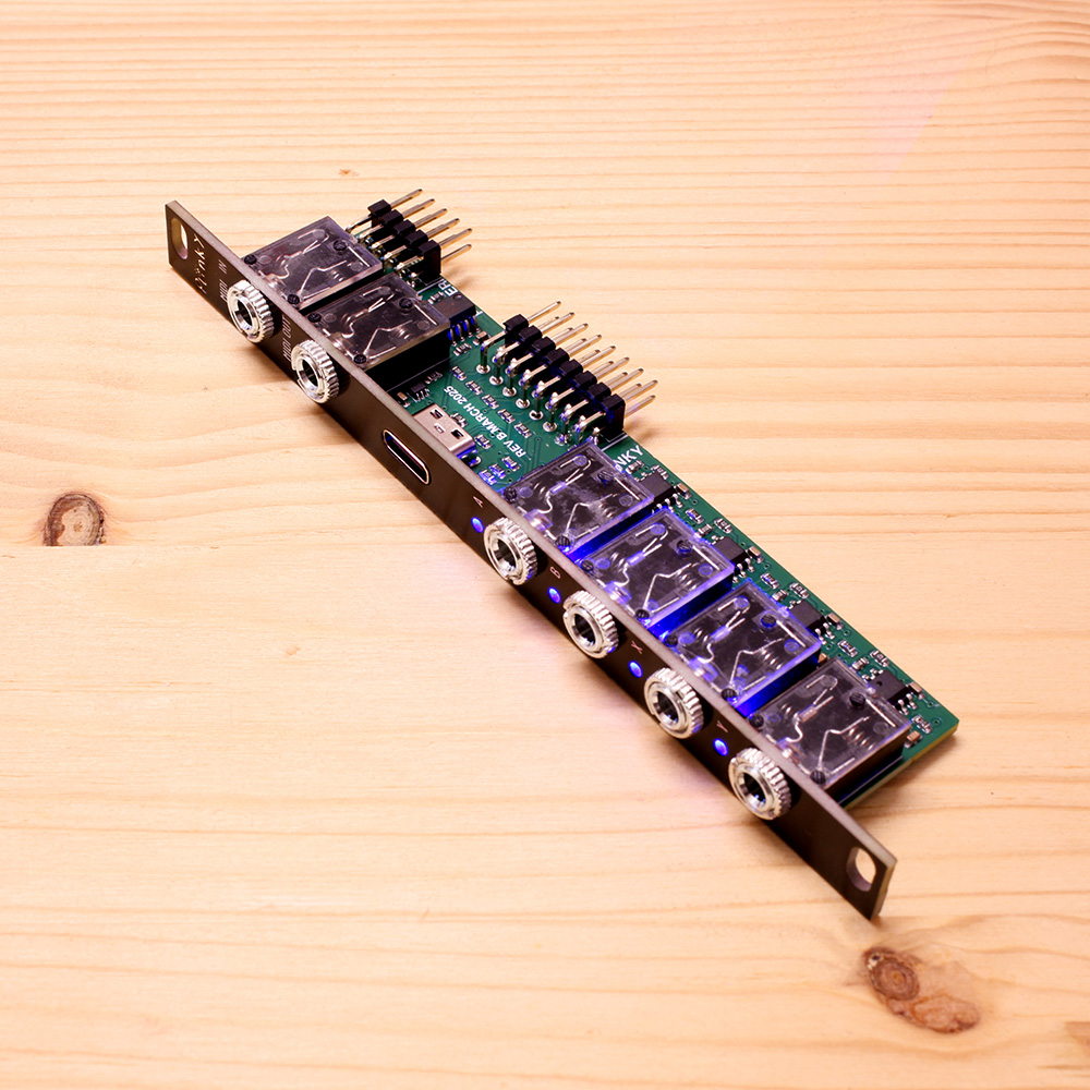 Plinky Expander 2HP - Technical drawing
