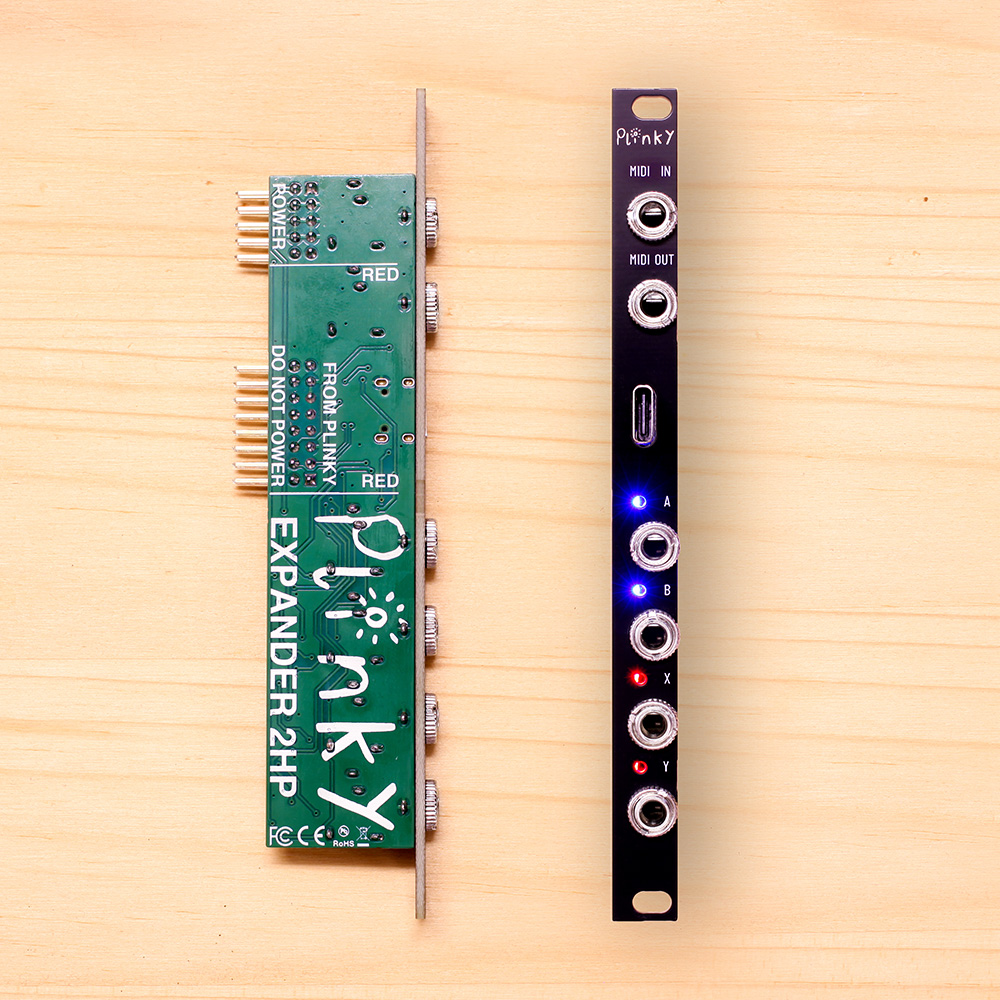 Plinky Expander 2HP - Technical drawing